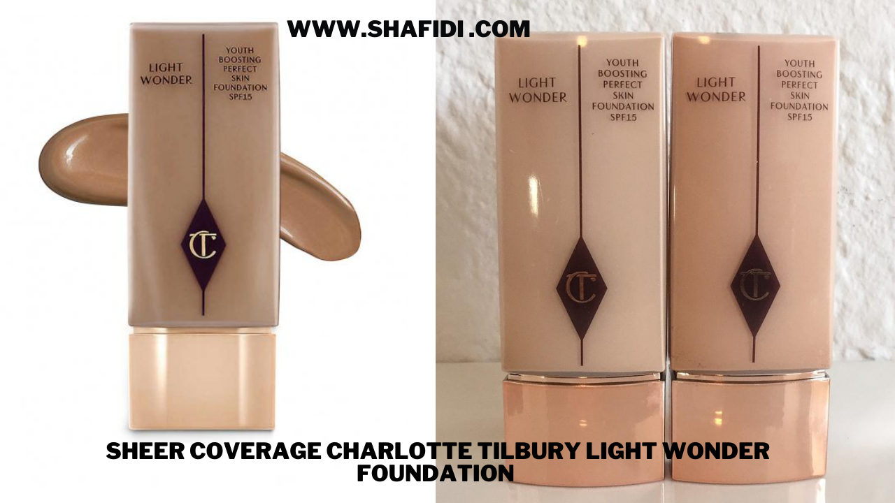 F) SHEER COVERAGE CHARLOTTE TILBURY LIGHT WONDER FOUNDATION